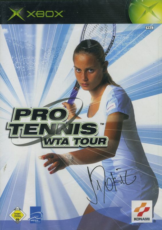 WTA Tour Tennis box art for Xbox